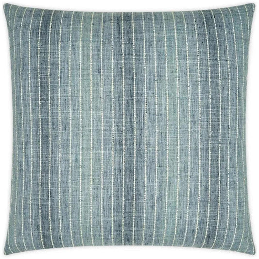 Brentwood Lakeland Stripes Blue Large Throw Pillow - LOOMLAN - D.V. Kap - Throw Pillows