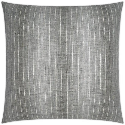 Brentwood Meteorite Stripes Grey Large Throw Pillow - LOOMLAN - D.V. Kap - Throw Pillows