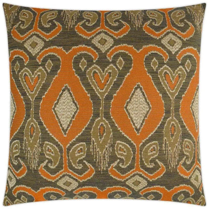 Bristol Orange Throw Pillow With Insert - LOOMLAN - D.V. Kap - Throw Pillows