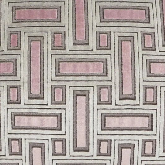 Brix Bella Geometric Blush Large Throw Pillow Insert - LOOMLAN - D.V. Kap - Throw Pillows