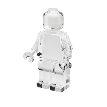 Brix Figure Clear Acrylic Sculpture