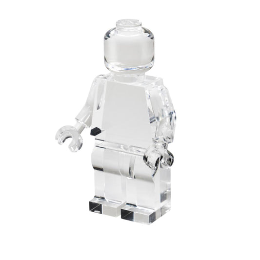 Brix Figure Clear Acrylic Sculpture