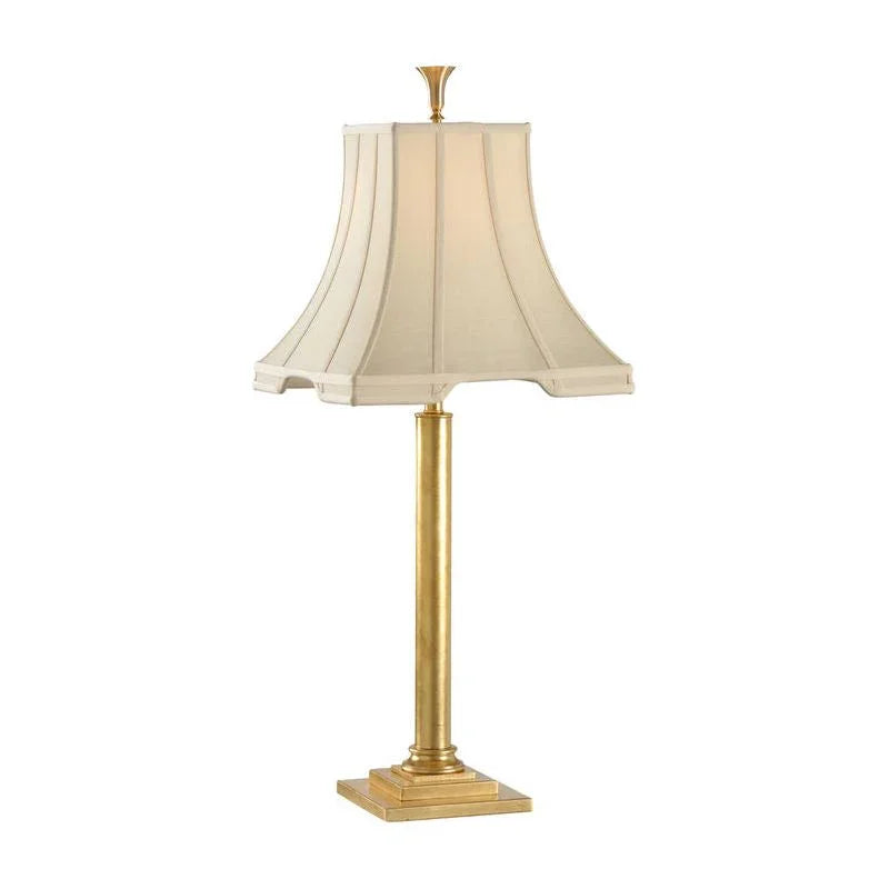 Brook Street Gold Iron Design Height Table Lamp - LOOMLAN - Chelsea House - Table Lamps