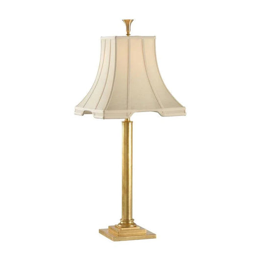 Brook Street Gold Iron Design Height Table Lamp - LOOMLAN - Chelsea House - Table Lamps