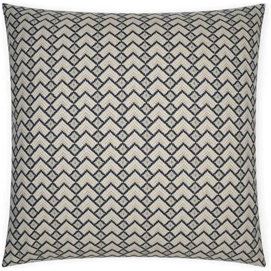 Brookland Navy Large Throw Pillow Insert - LOOMLAN - D.V. Kap - Throw Pillows