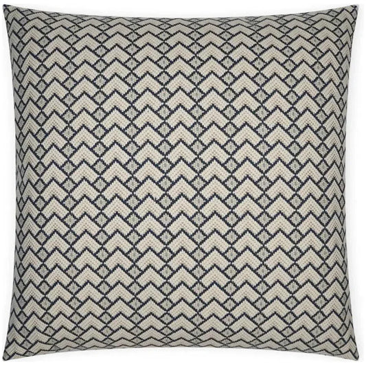 Brookland Navy Large Throw Pillow Insert - LOOMLAN - D.V. Kap - Throw Pillows