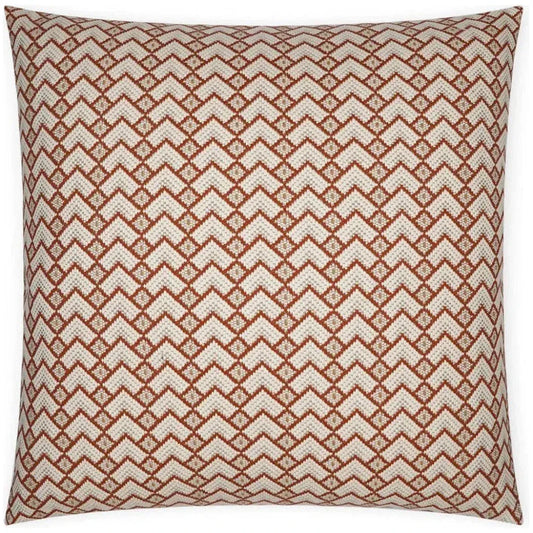 Brookland Paprika Copper Red Large Throw Pillow Insert - LOOMLAN - D.V. Kap - Throw Pillows