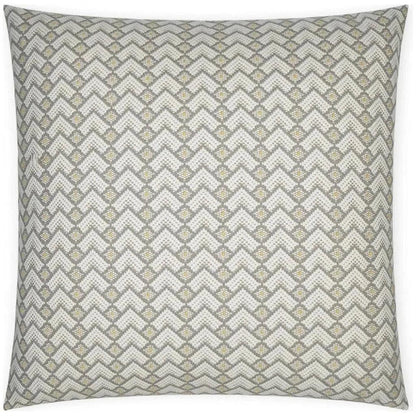 Brookland Twine Grey Large Throw Pillow Insert - LOOMLAN - D.V. Kap - Throw Pillows