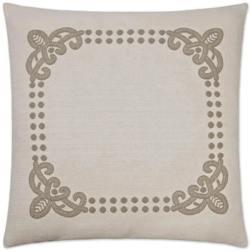 Brouhaha Grey Throw Pillow With Insert - LOOMLAN - D.V. Kap - Throw Pillows