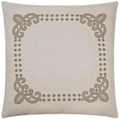 Brouhaha Grey Throw Pillow With Insert - LOOMLAN - D.V. Kap - Throw Pillows