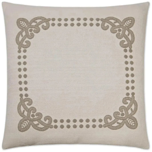 Brouhaha Grey Throw Pillow With Insert - LOOMLAN - D.V. Kap - Throw Pillows