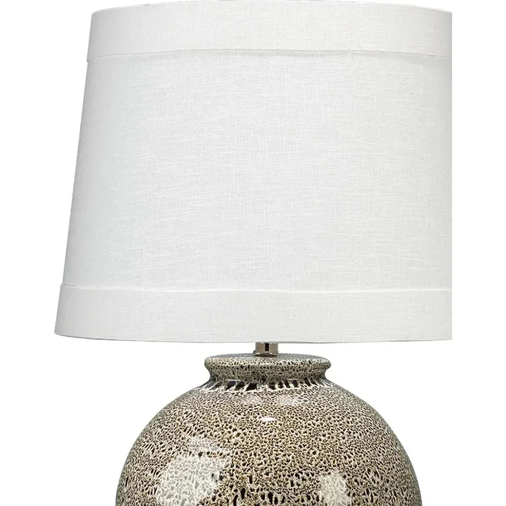 Brown Ceramic Vagabond Table Lamp - LOOMLAN - Jamie Young - Table Lamps