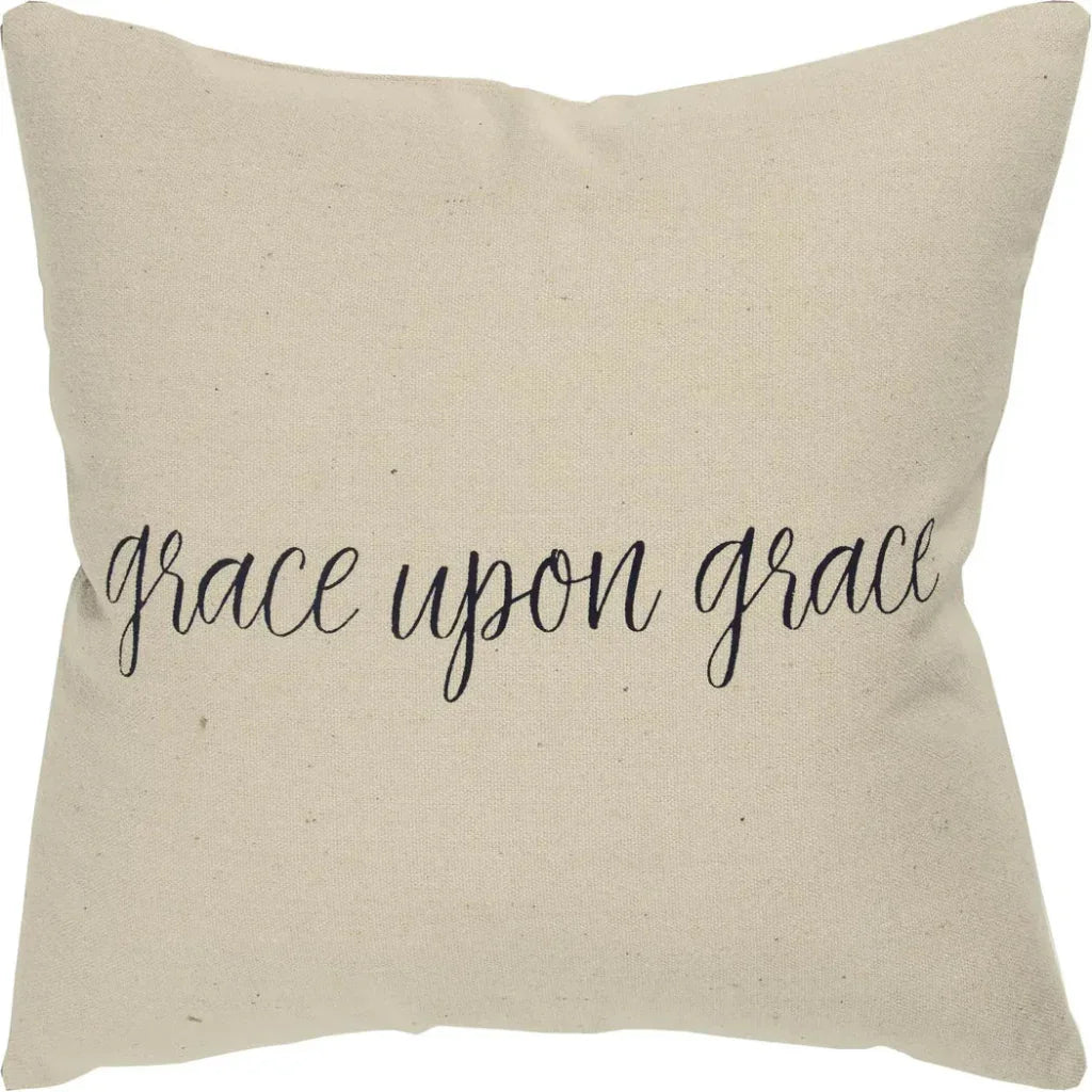 LOOMLAN Brown Faith Throw Pillow Cover With Insert