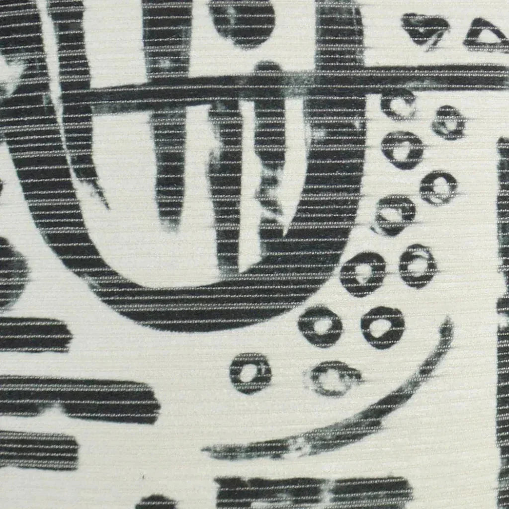 Brush Gesture Black Throw Pillow With Insert - LOOMLAN - D.V. Kap - Throw Pillows