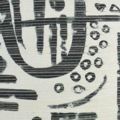 Brush Gesture Black Throw Pillow With Insert - LOOMLAN - D.V. Kap - Throw Pillows