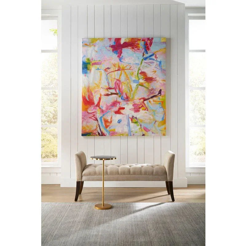 Bubblegum Hand Painted Oil Painting Artwork-Framed Wall Art-Chelsea House-LOOMLAN