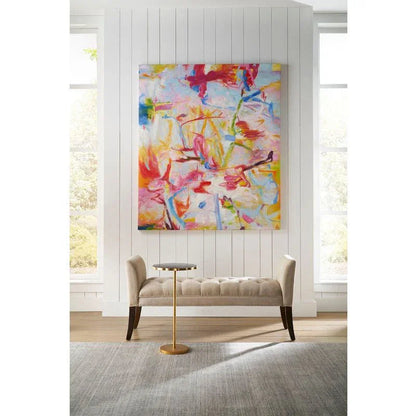 Bubblegum Hand Painted Oil Painting Artwork-Framed Wall Art-Chelsea House-LOOMLAN