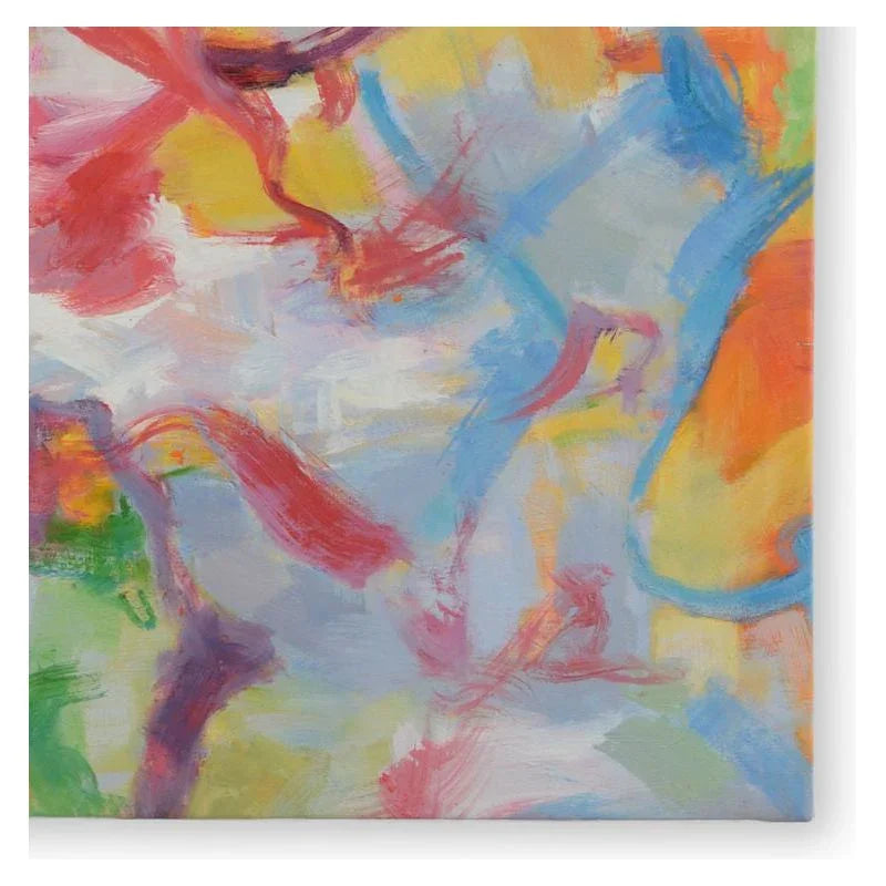 Bubblegum Hand Painted Oil Painting Artwork-Framed Wall Art-Chelsea House-LOOMLAN