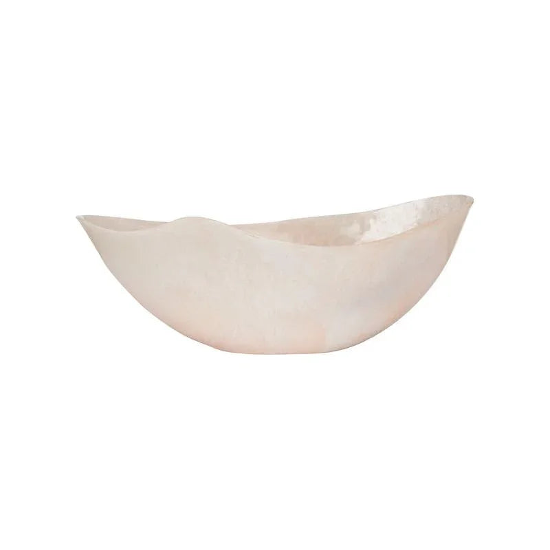 Bucolic Resin Made Oval Bowl - LOOMLAN - Chelsea House - Boxes & Bowls