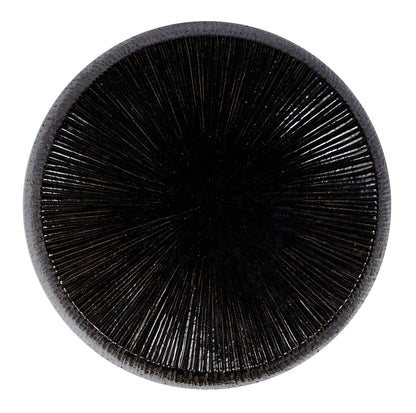 Seasonal Living Bud Stool/Accent Table - Black Outdoor End Table