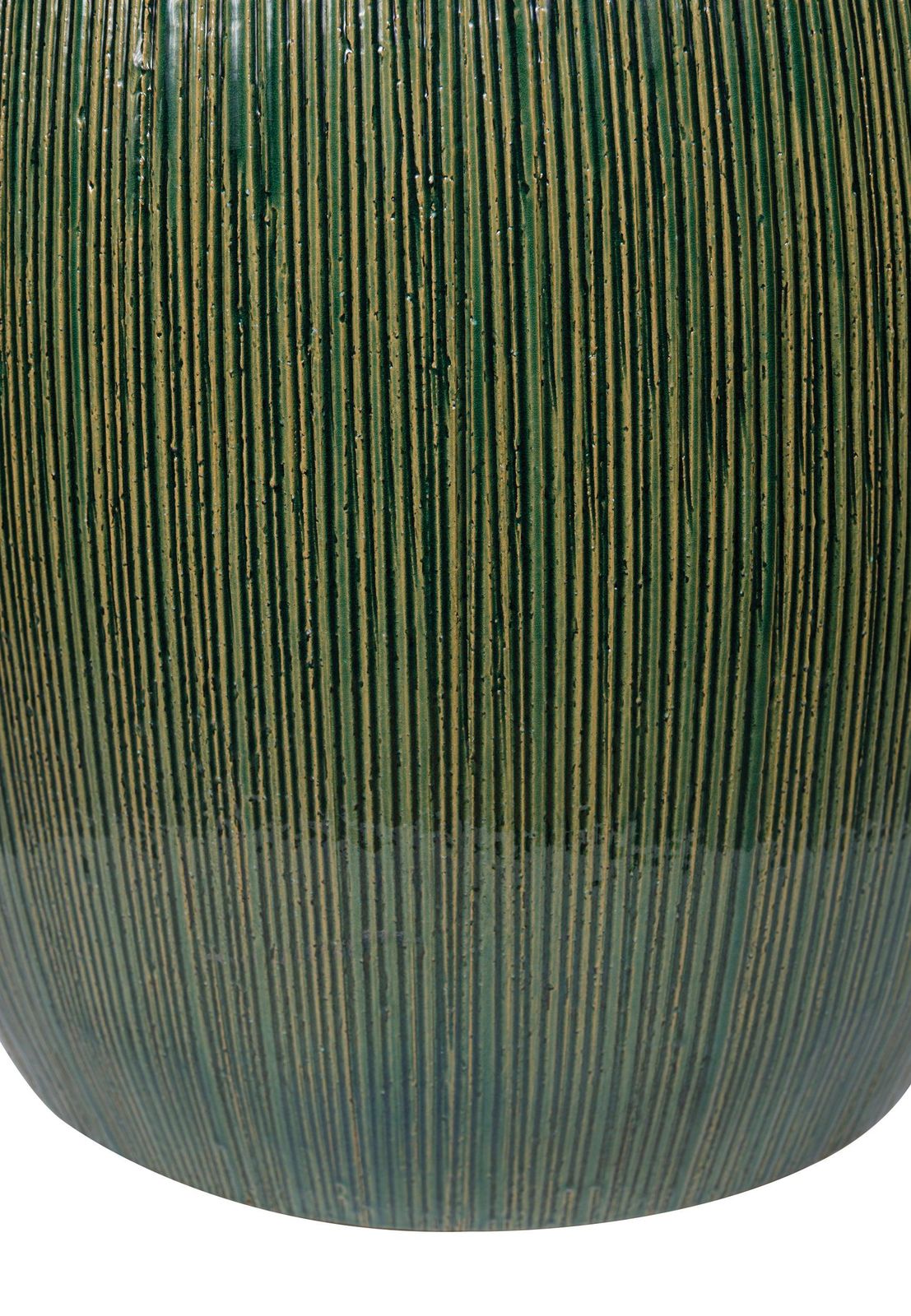 Seasonal Living Bud Stool/Accent Table - Green Outdoor End Table