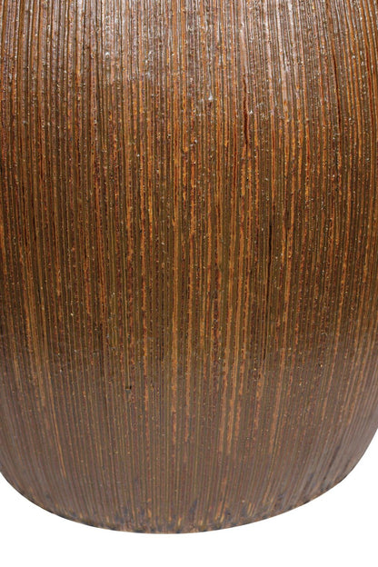 Seasonal Living Bud Stool/Accent Table - Red Outdoor End Table