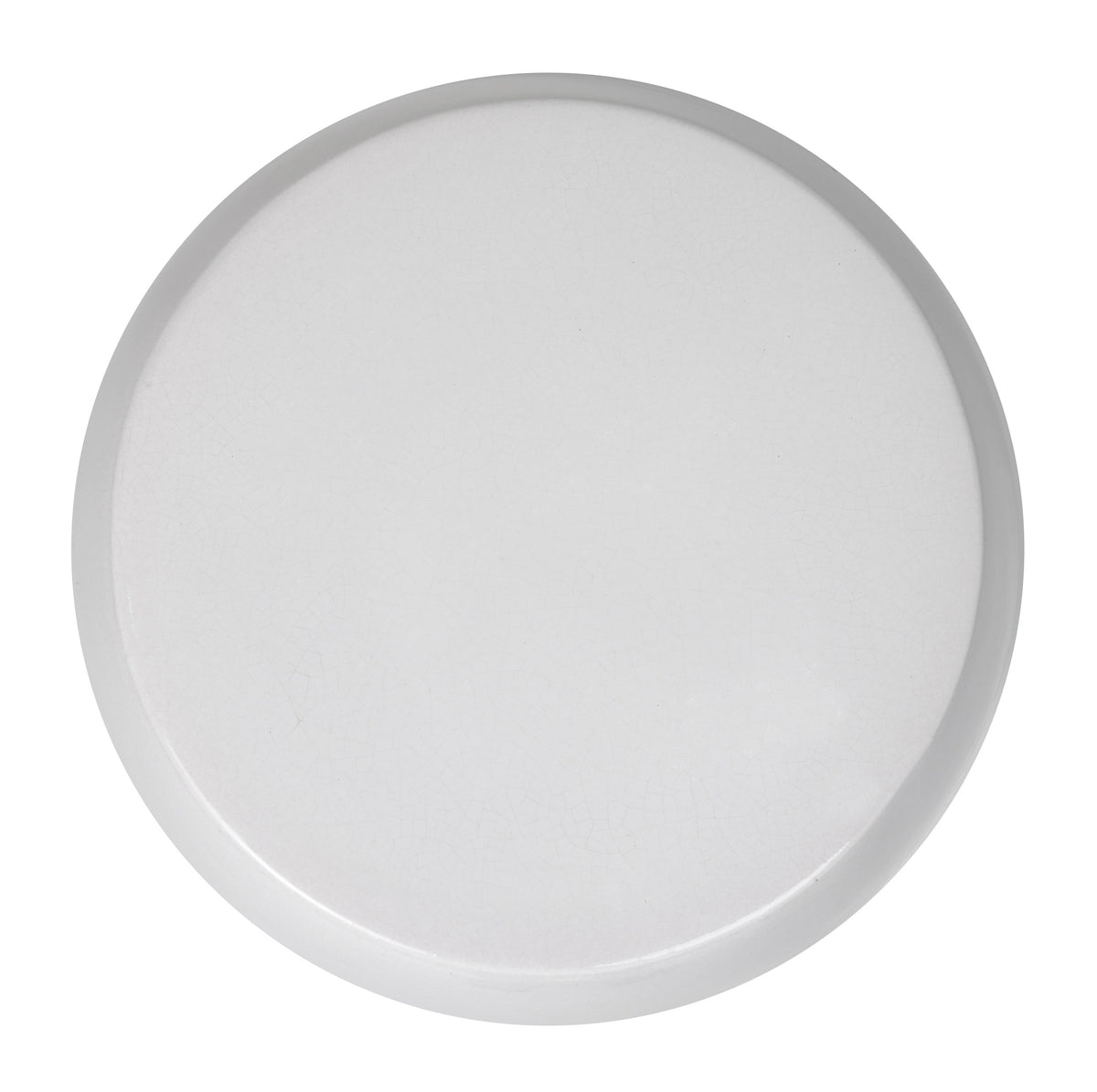 Seasonal Living Bud Stool/Accent Table - White Outdoor End Table