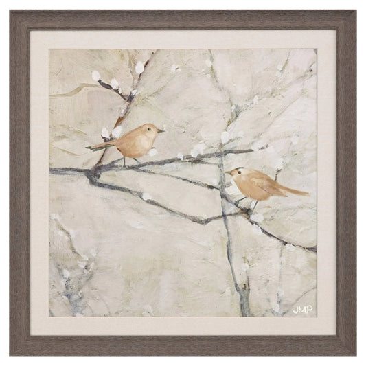 Budding Willow Neutral Canvas Art
