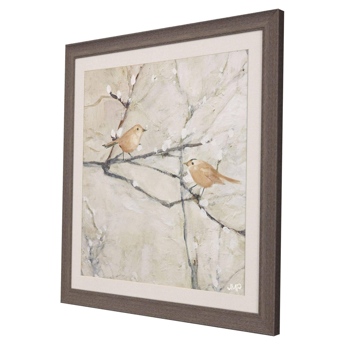 Budding Willow Neutral Framed Wall Art -- view 3