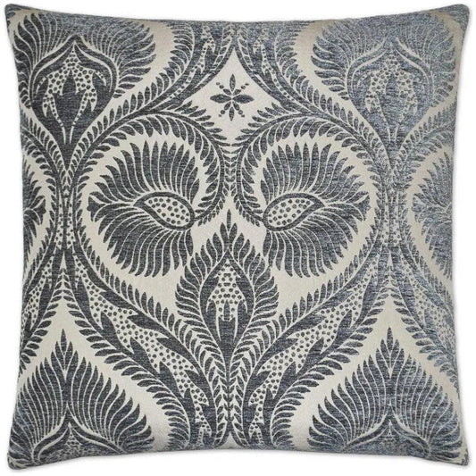 Burma Grey Throw Pillow With Insert - LOOMLAN - D.V. Kap - Throw Pillows