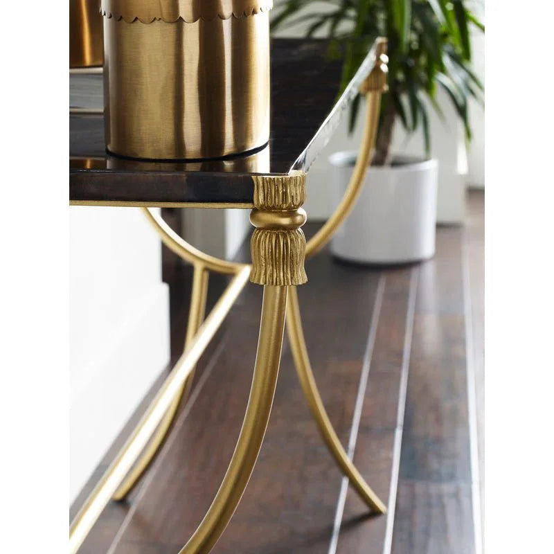 Buttercup Antique Brass Finish Gold Box -- view 7