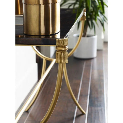 Buttercup Antique Brass Finish Gold Box -- view 7