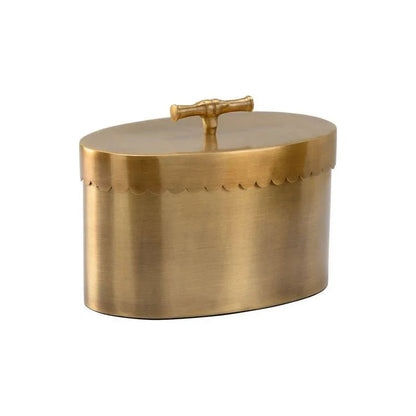 Buttercup Antique Brass Finish Gold Box