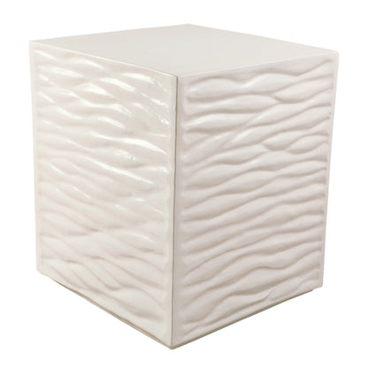 Seasonal Living Zen Ceramic Square Garden Stool