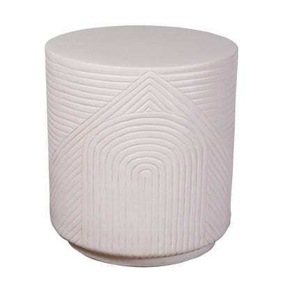 Seasonal Living Serenity Textured Ceramic Patio Stool