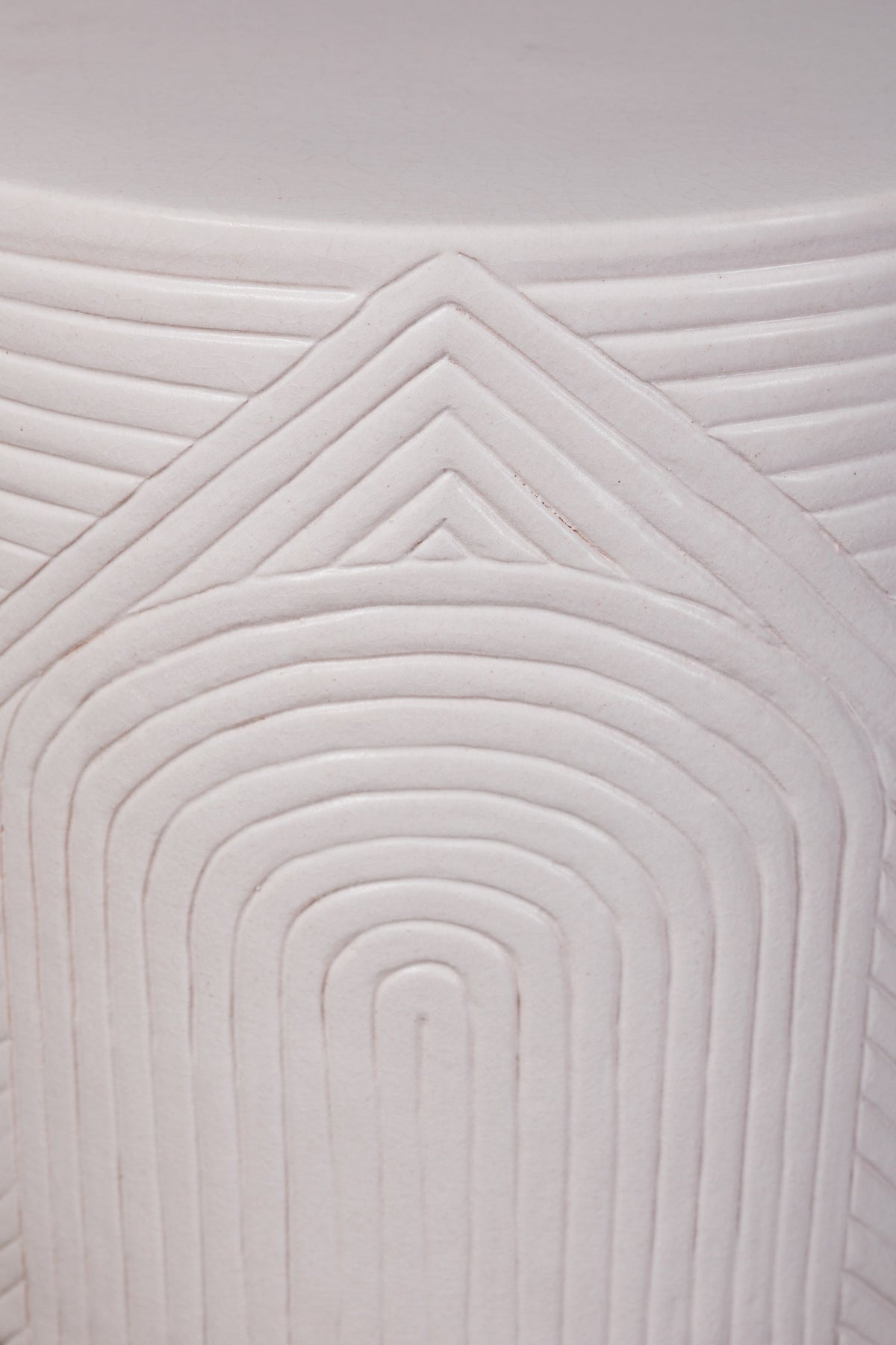 Seasonal Living Serenity Textured Ceramic Patio Stool