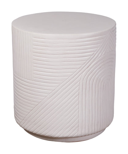 Seasonal Living Serenity Textured Ceramic Patio Stool