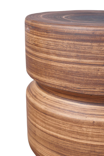 Seasonal Living Balance Ceramic Armless Patio Stool