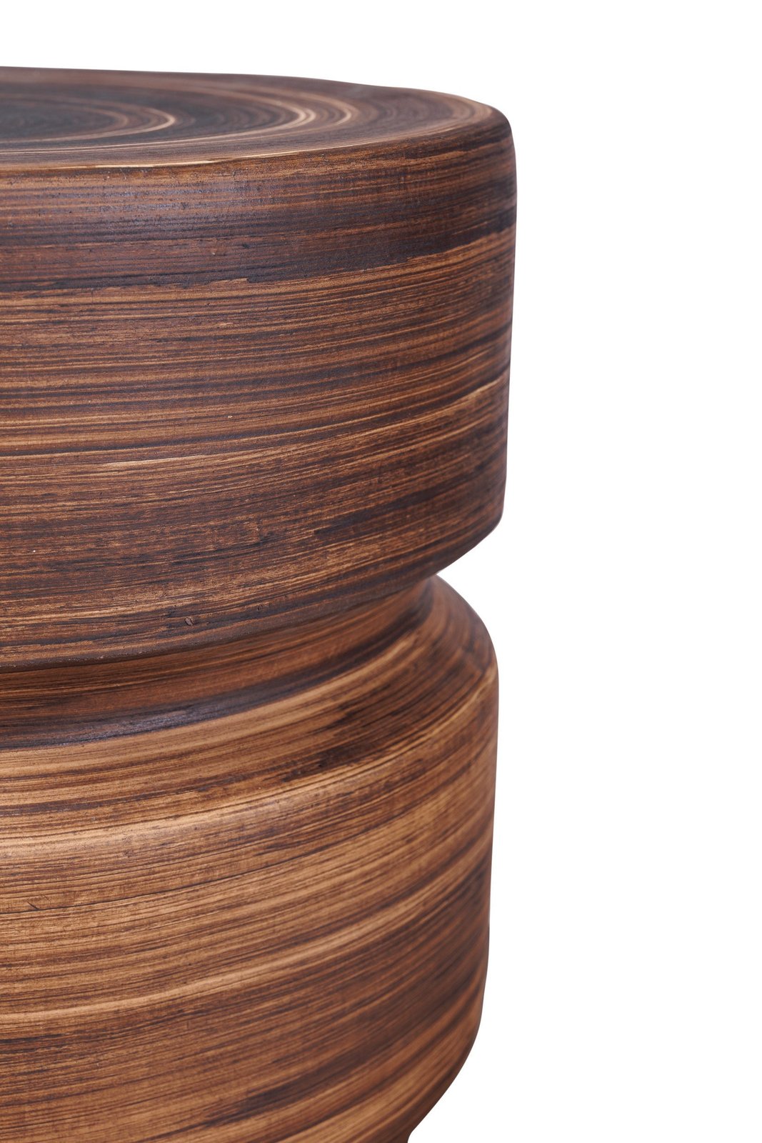 Seasonal Living Balance Ceramic Armless Patio Stool