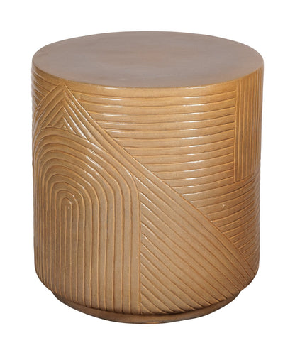 Seasonal Living Serenity Textured Ceramic Patio Stool