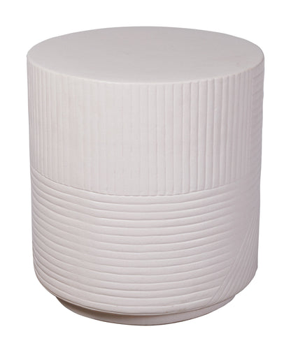 Seasonal Living Serenity Textured Ceramic Patio Stool