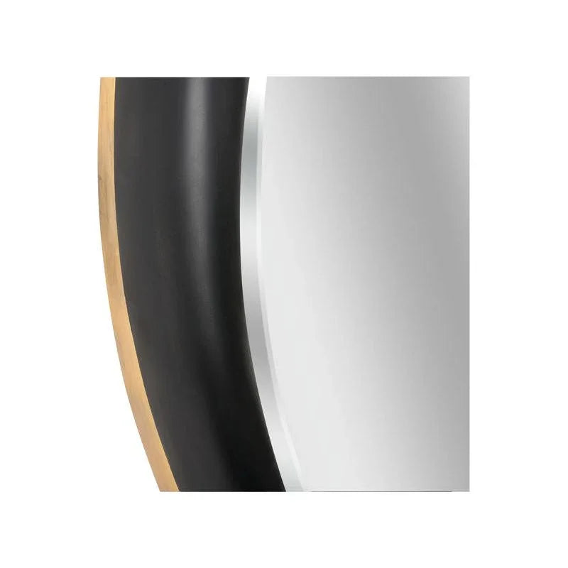 Cabochon Pendant Style Black Wall Mirror - LOOMLAN - Chelsea House - Wall Mirrors