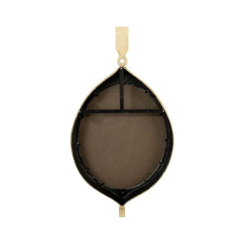 Cabochon Pendant Style Black Wall Mirror - LOOMLAN - Chelsea House - Wall Mirrors