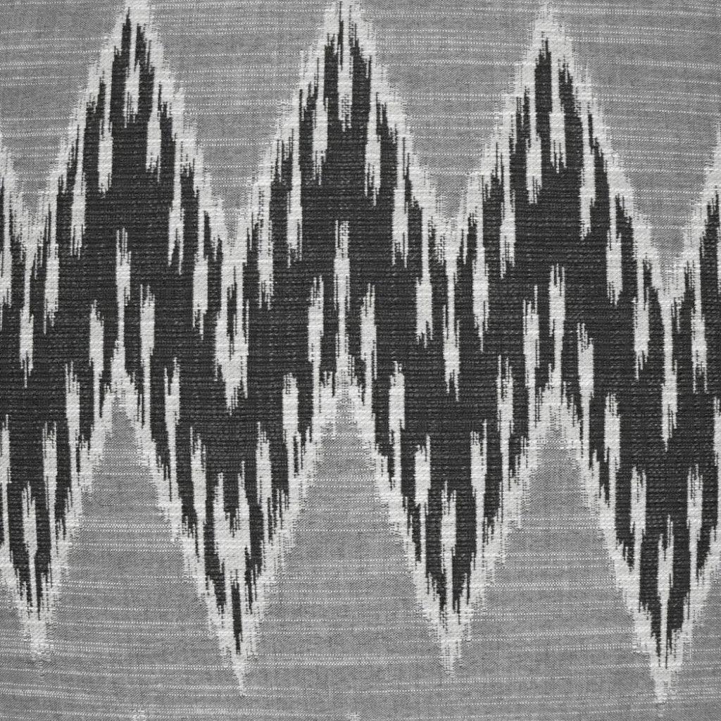 D.V. Kap Caccini Tuxedo Chevron Black Large Throw Pillow Insert