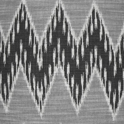 D.V. Kap Caccini Tuxedo Chevron Black Large Throw Pillow Insert