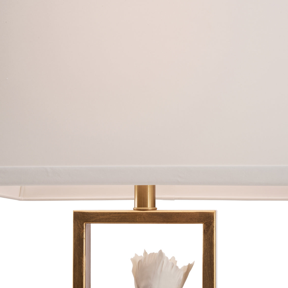 Cain Tulip Metal Golden Table Lamp