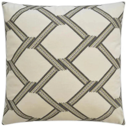 D.V. Kap Cairo Graphite Brown Throw Pillow Insert