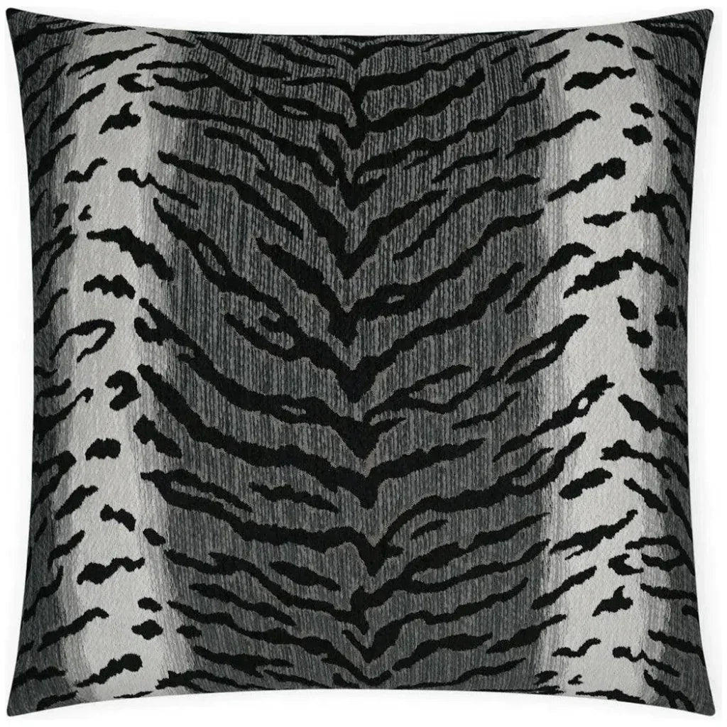 Calabar Graphite Animal Grey Large Throw Pillow Insert - LOOMLAN - D.V. Kap - Throw Pillows