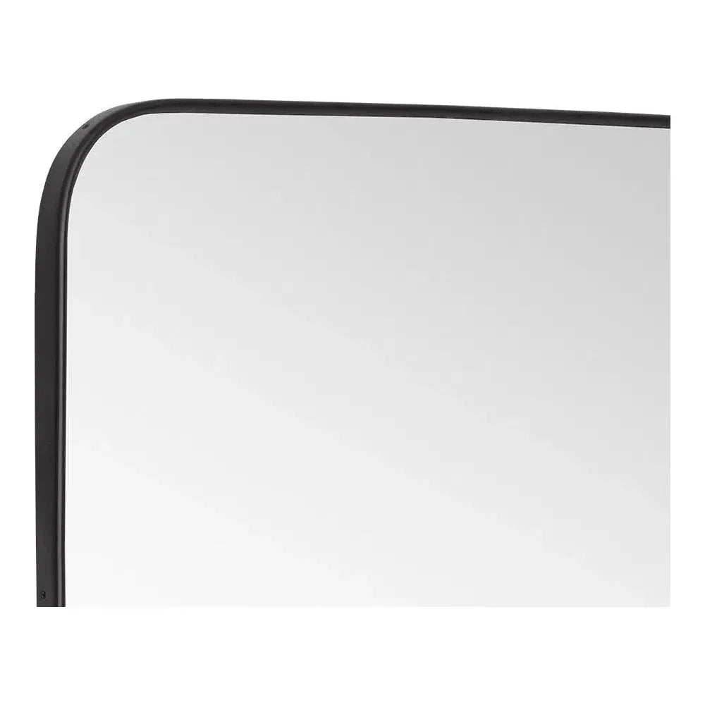 Calabasas Iron Framed Floor Mirror-Floor Mirrors-SUNPAN-LOOMLAN