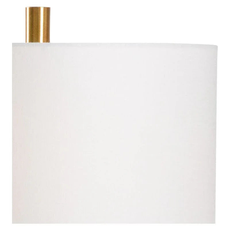 Wildwood Calacatta Glass Made Gold Table Lamp